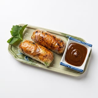 BBQ Pork Spring Rolls