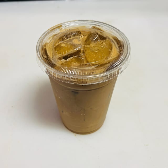 Vietnamese Ice Coffee with Condensed Milk.