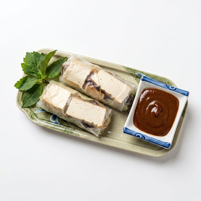 Vegetarian Spring Rolls.