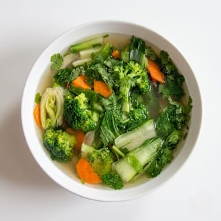Noodle Soup with Vegetables (Beef Broth)