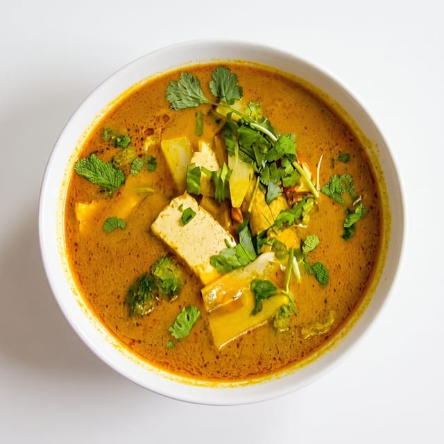 Curry Tofu.